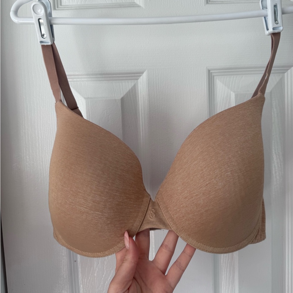 Victoria Secret Tan Uplift Semi Demi Bra